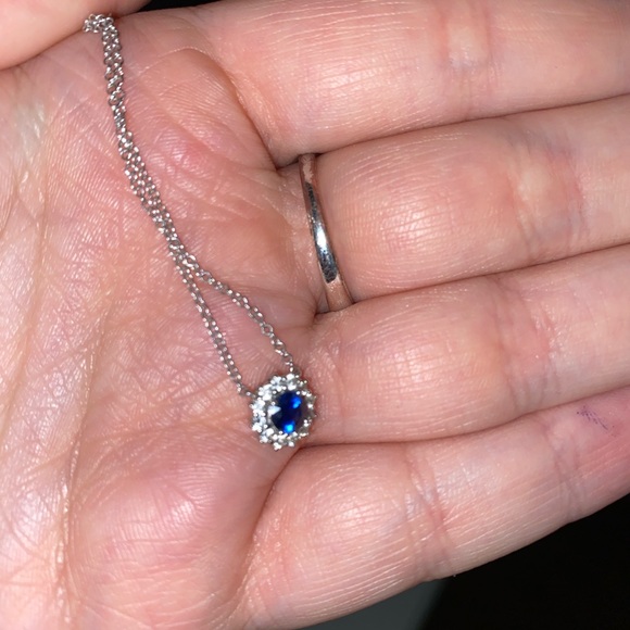 Sapphire necklace - Picture 3 of 6